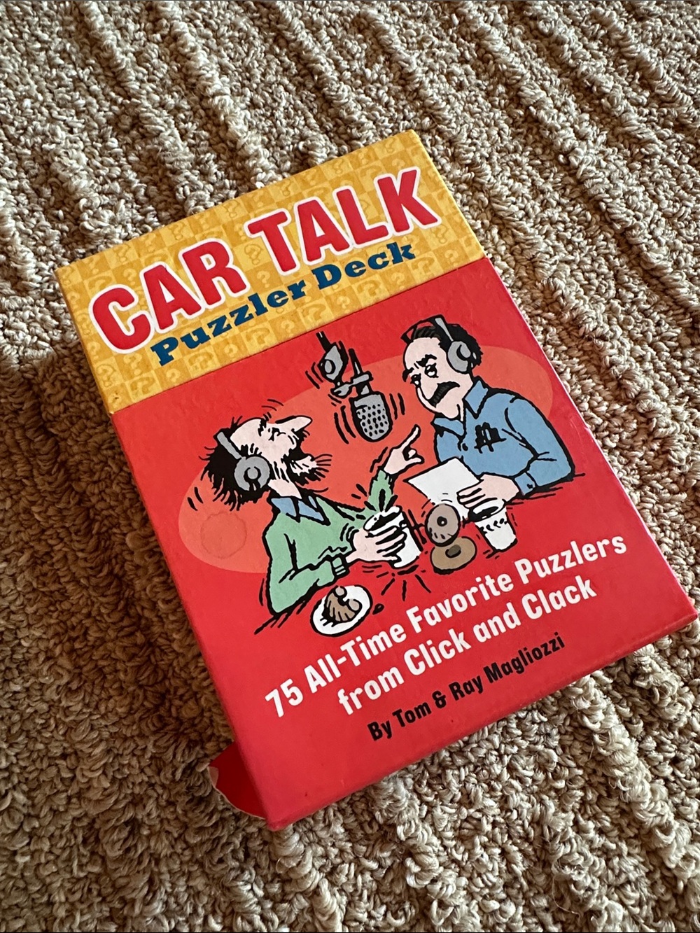 Chronicle Books Car Talk Puzzler Deck - By Tom and Ray Magliozzi
